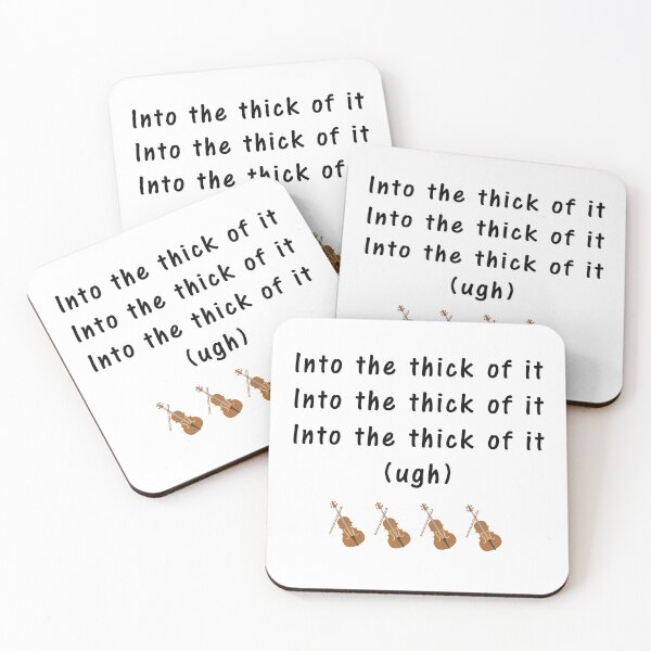 Item preview, Into the thick of it designed and sold by livetogether.
