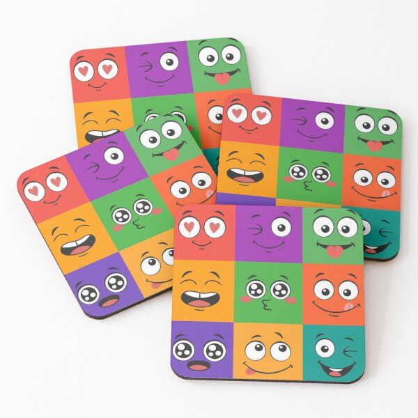 Item preview, Colorful Faces designed and sold by IshitaPoint.