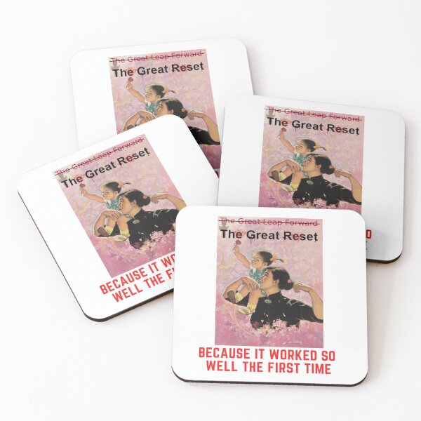 Item preview, The Great Leap Forward Into The Great Reset designed and sold by Bravenewnormal.