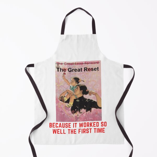 Item preview, The Great Leap Forward Into The Great Reset designed and sold by Bravenewnormal.