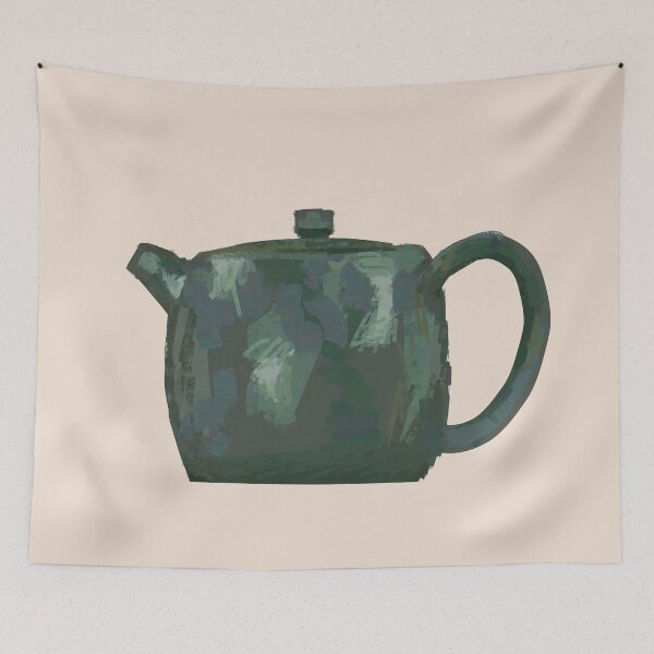 Item preview, Green Teapot designed and sold by ElliotKay.