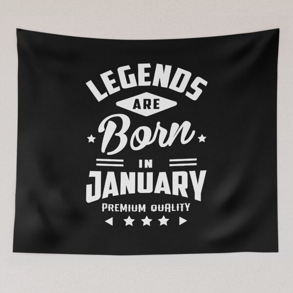 Item preview, Retro Vintage - Birth January designed and sold by MeroniGDesign.