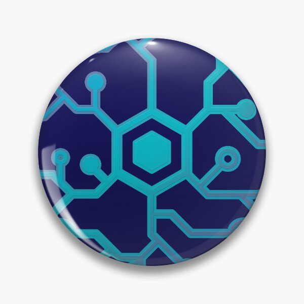 Item preview, Ingress Prime Links Hack. On Deep Blue Edition Modern Pattern designed and sold by etoide.