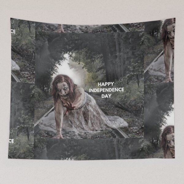 Item preview, Zombie's Independence day designed and sold by GlobalHunt.