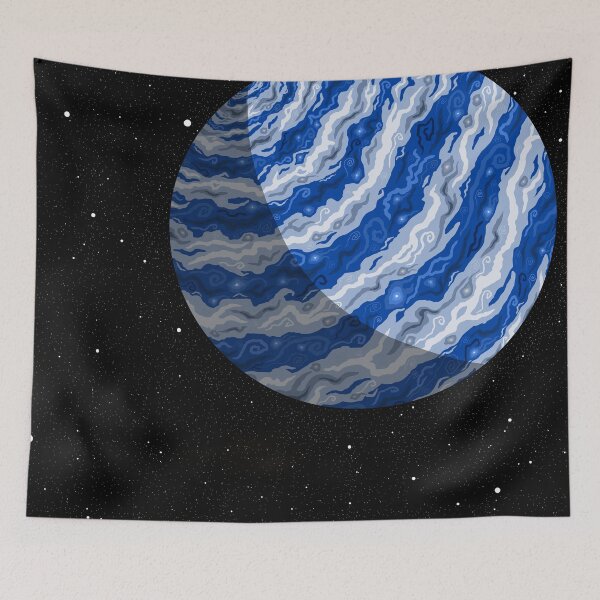 Item preview, Gas Giant Blues designed and sold by ActuallyAntag.