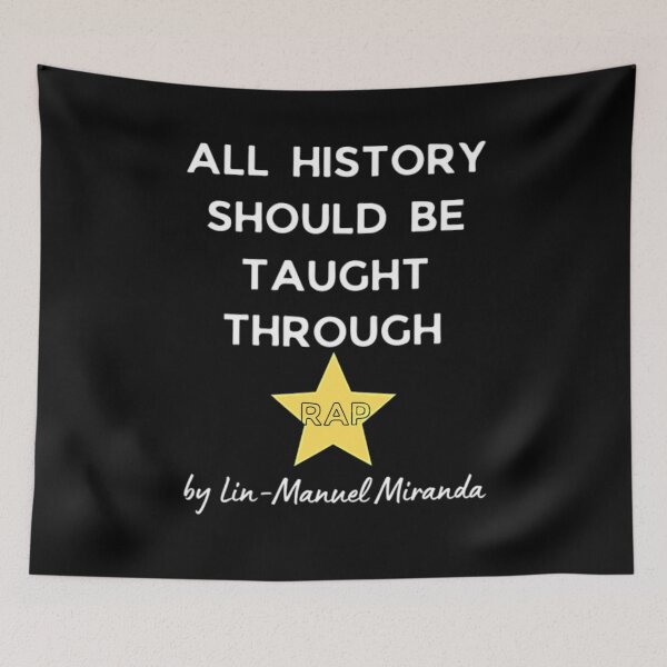 Item preview, All History Should Be Taught Through Rap designed and sold by BabyCupcakes.