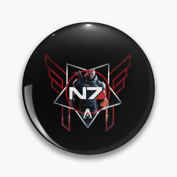 Item preview, N7 Emblem  mass Effect 3 designed and sold by Dessylintang33.