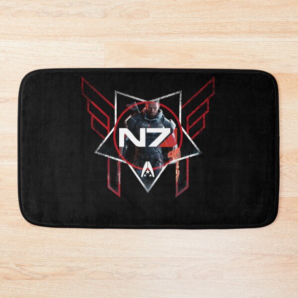 Item preview, N7 Emblem  mass Effect 3 designed and sold by Dessylintang33.
