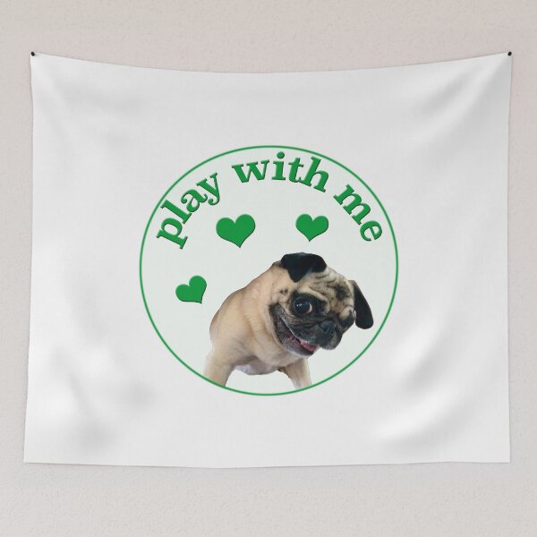 Item preview, Play With Me (featuring Daisy Pug) designed and sold by L.E. Wilson.