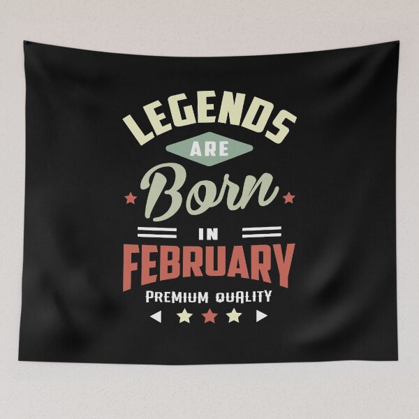 Item preview, Retro Vintage - Birth February designed and sold by MeroniGDesign.