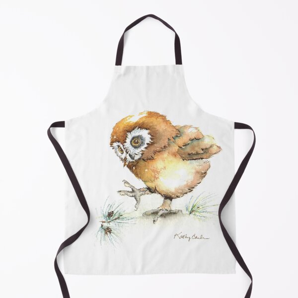 Item preview, Owl Watercolor Art designed and sold by poposart.