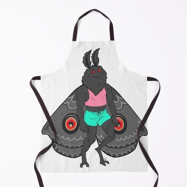Item preview, Happy Gym Bunny Mothman designed and sold by stephpotterart.