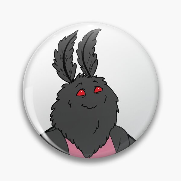 Item preview, Happy Gym Bunny Mothman designed and sold by stephpotterart.