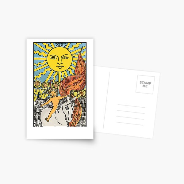 Item preview, The Sun - Rider Waite Smith tarot designed and sold by natekelly.