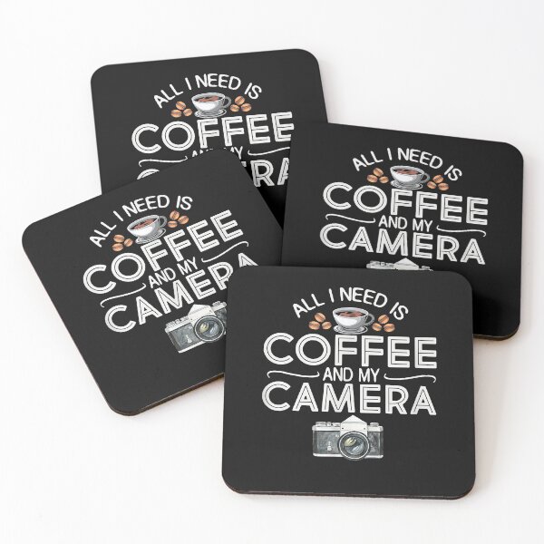 Item preview, All I Need Is Coffee And My Camera - Photographer Gift designed and sold by begin-again.