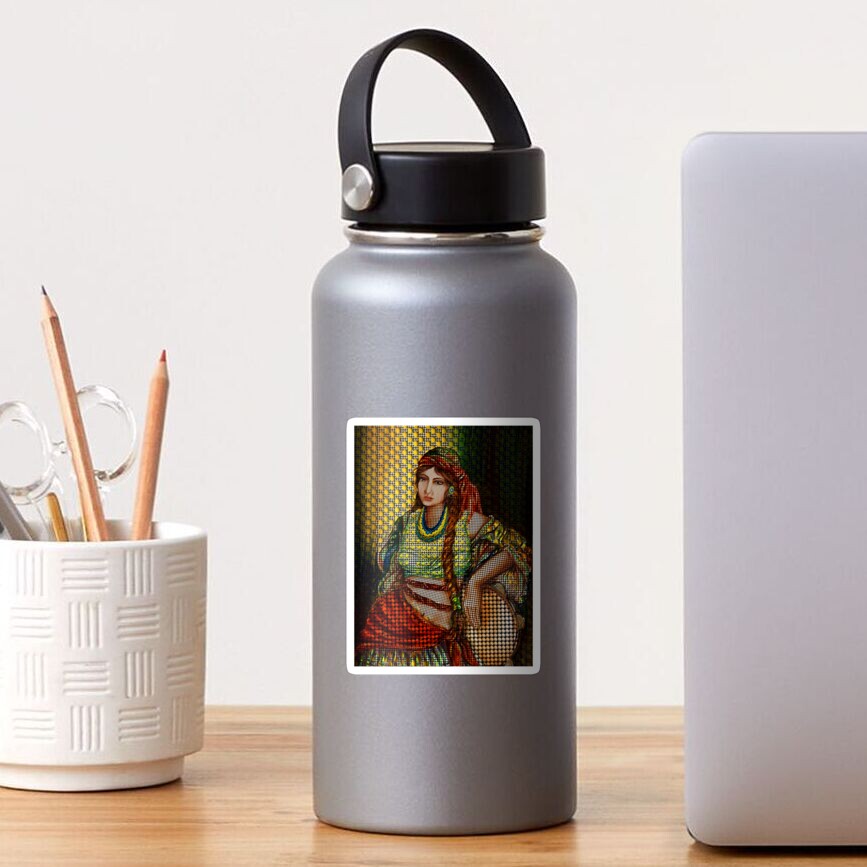Arab Bedouin Woman Sticker