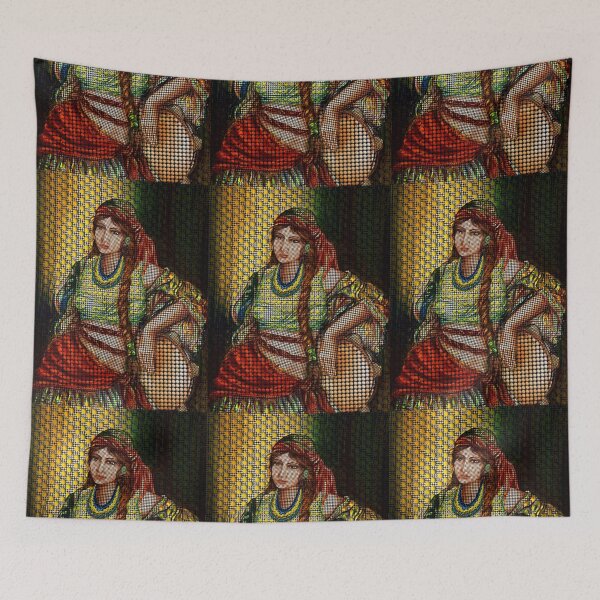 Item preview, Arab Bedouin Woman designed and sold by FanArtAddict.