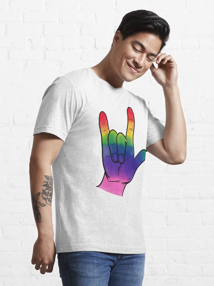 asl pride shirt