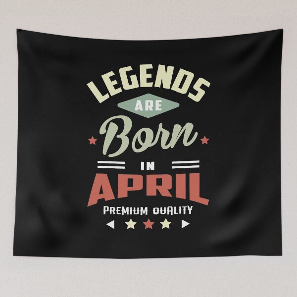 Item preview, Retro Vintage - Birth April designed and sold by MeroniGDesign.