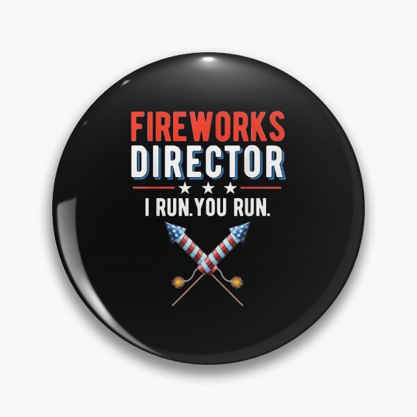 Artikelvorschau, 4. Juli Fireworks Director I Run You Run entworfen und verkauft von begin-again.