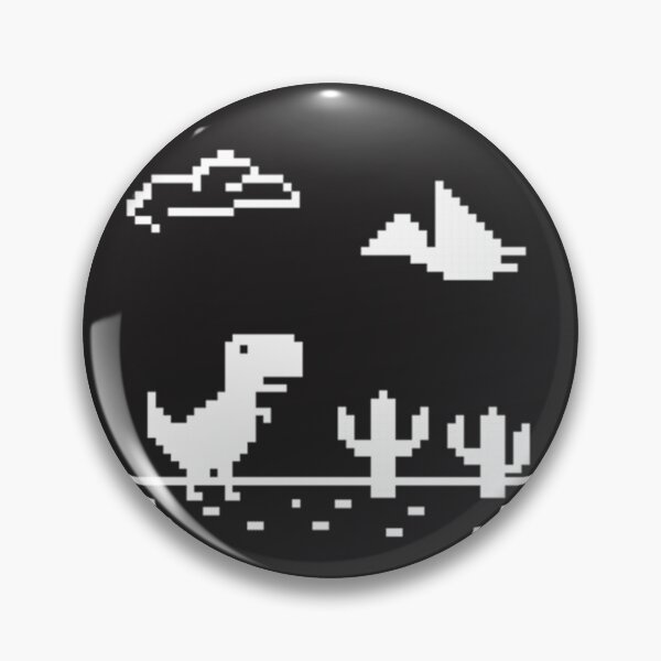 Item preview, Chrome Dinosaur Game TRex Cactus Nightlife designed and sold by CordeyIgnacio.