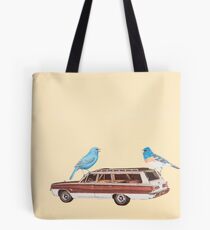 Two Buntings Join the Dodge Rebellion Tote Bag