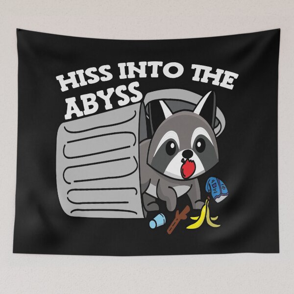 Item preview, Hiss Into The Abyss designed and sold by YueHeng Creates ⭐⭐⭐⭐⭐.