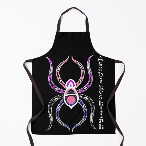 Item preview, Asabikeshiinh (spider) Genderfluid Pride designed and sold by KendraHowland.