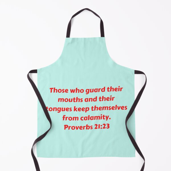 Artikelvorschau, Bible Verse Proverbs 21:23 entworfen und verkauft von Prayingwarrior.