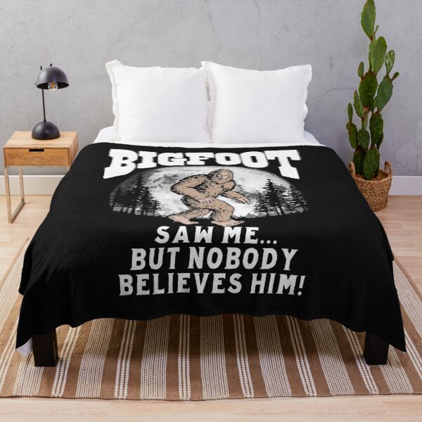 Item preview, Bigfoot Saw Me But Nobody Believes Him Funny Sasquatch Moon designed and sold by hanneloreguzon.