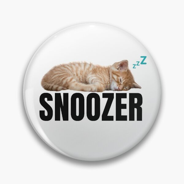 Item preview, Sleepy SNOOZER Kitty designed and sold by MeowMerch.