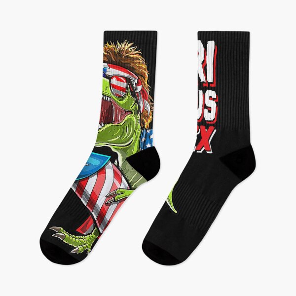 Item preview, AMERISAURUS Dinosaur 4th of July Kids Boys Men T Rex Funny Copy designed and sold by Evrard122344.