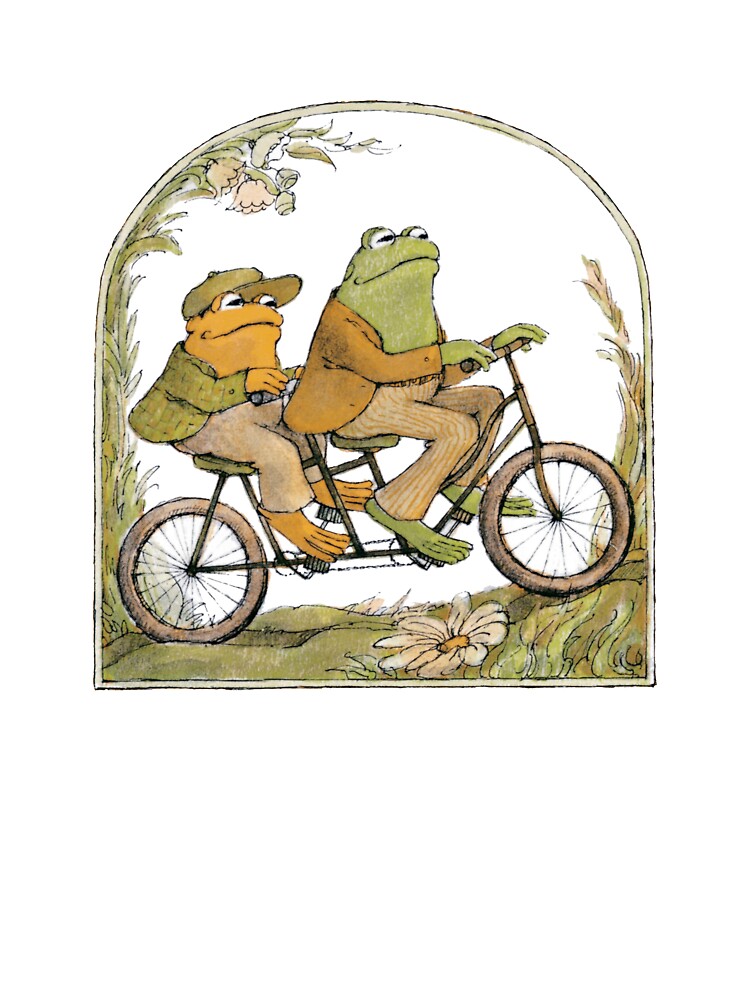 Thumbnail 2 of 2, Baby One-Piece, Frog and Toad Biking designed and sold by haychis.