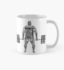 Deadlift - vector words Mug
