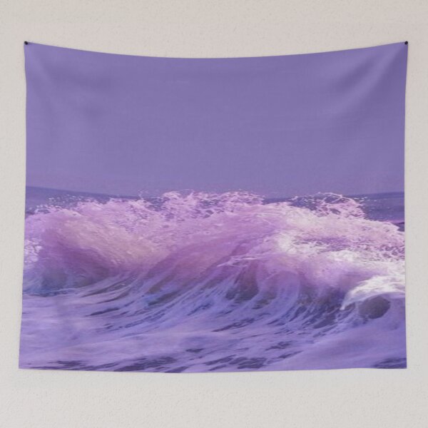 Item preview, Purple waves designed and sold by Creepygirl1010.