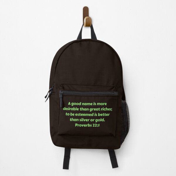 Item preview, Bible Verse Proverbs 22:1 designed and sold by Prayingwarrior.