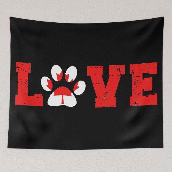 Item preview, Paw Print Love Canada designed and sold by Astralia.