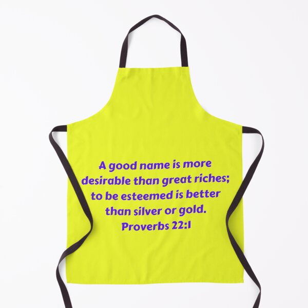 Item preview, Bible Verse Proverbs 22:1 designed and sold by Prayingwarrior.