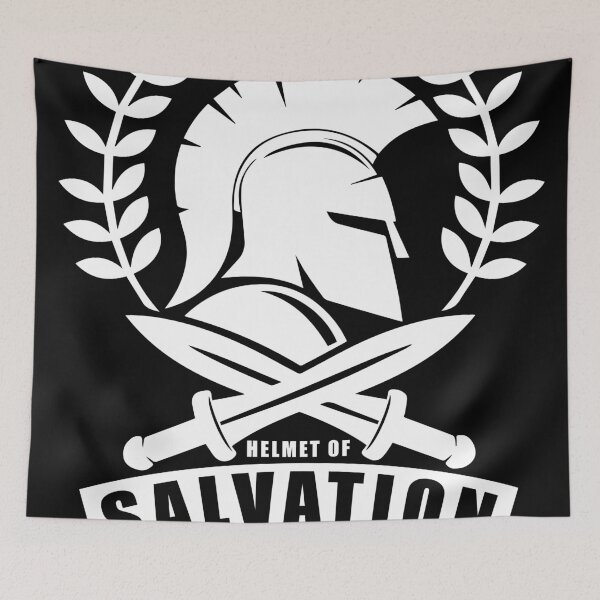 Item preview, Christian Helmet of Salvation, John 5:24 Essential T-shirts designed and sold by ZYAClothingLine.