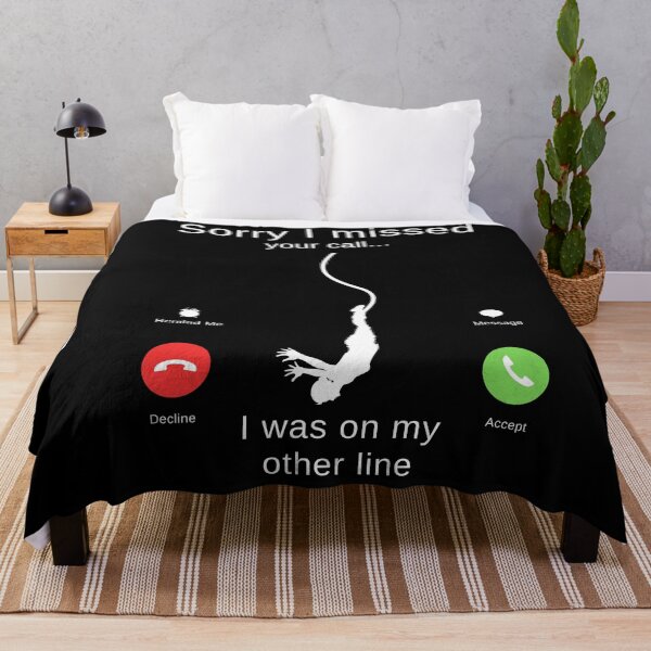 Item preview, Sorry I Missed Your Call I Was On My Other Line - Bungee Jumper designed and sold by itsokaybyme.