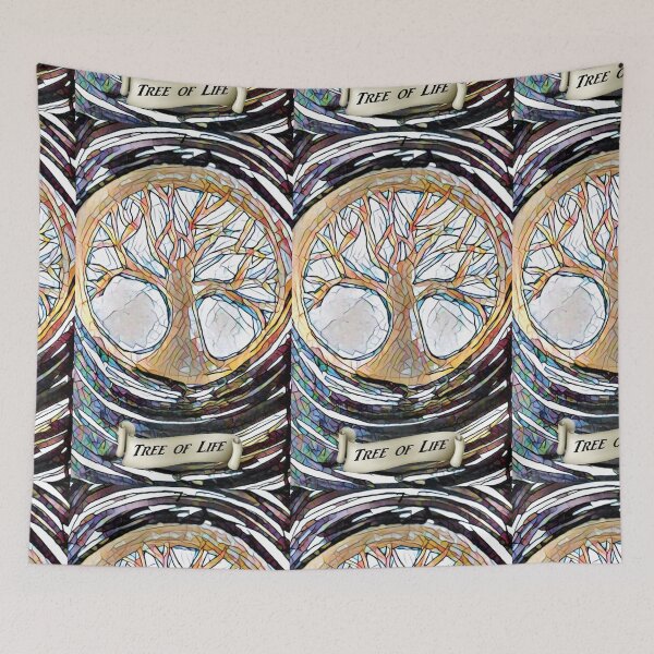 Item preview, Tree of Life / 10K Yuj Tarot Card 7 designed and sold by Olivia Tatara.