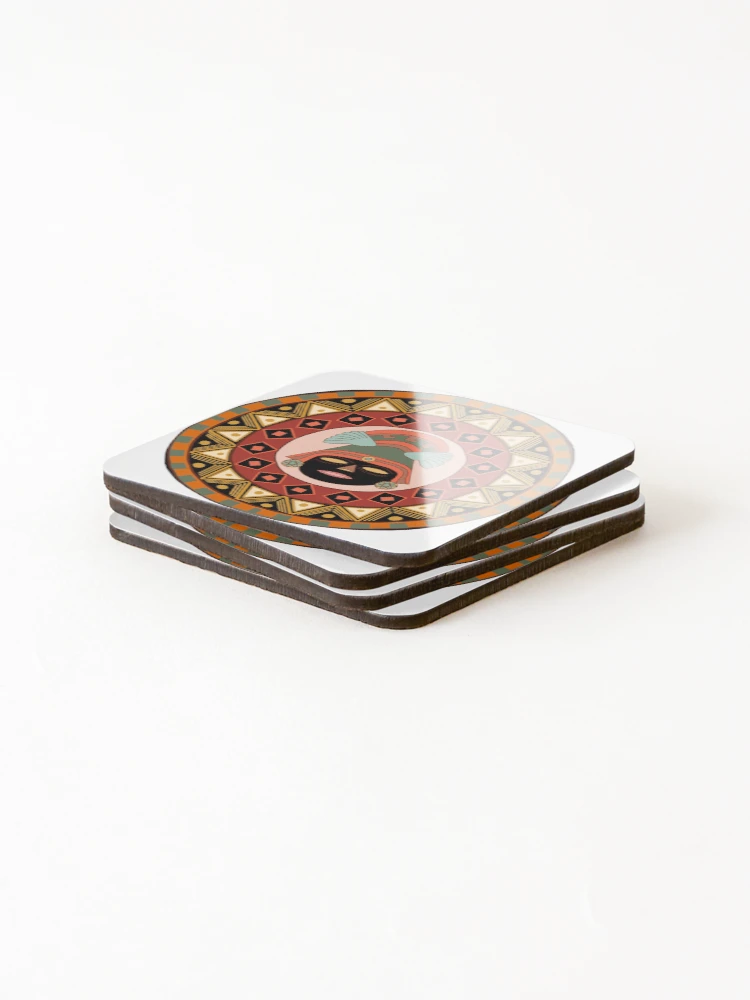 Thumbnail 4 of 5, Coasters (Set of 4), Azteca designed and sold by Rdonzella.