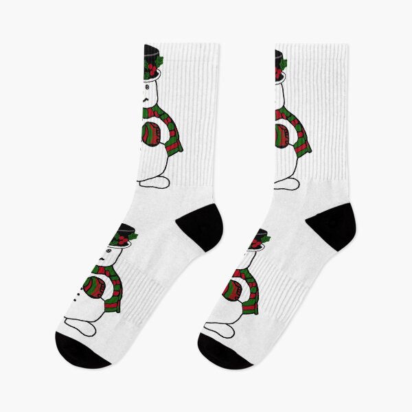 Item preview, Holiday Snowman in Red, Green, Black and White designed and sold by janraydesigns.