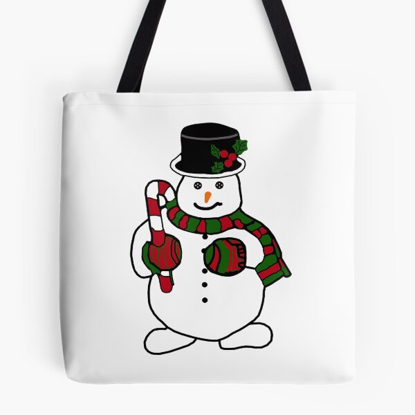 Item preview, Holiday Snowman in Red, Green, Black and White designed and sold by janraydesigns.