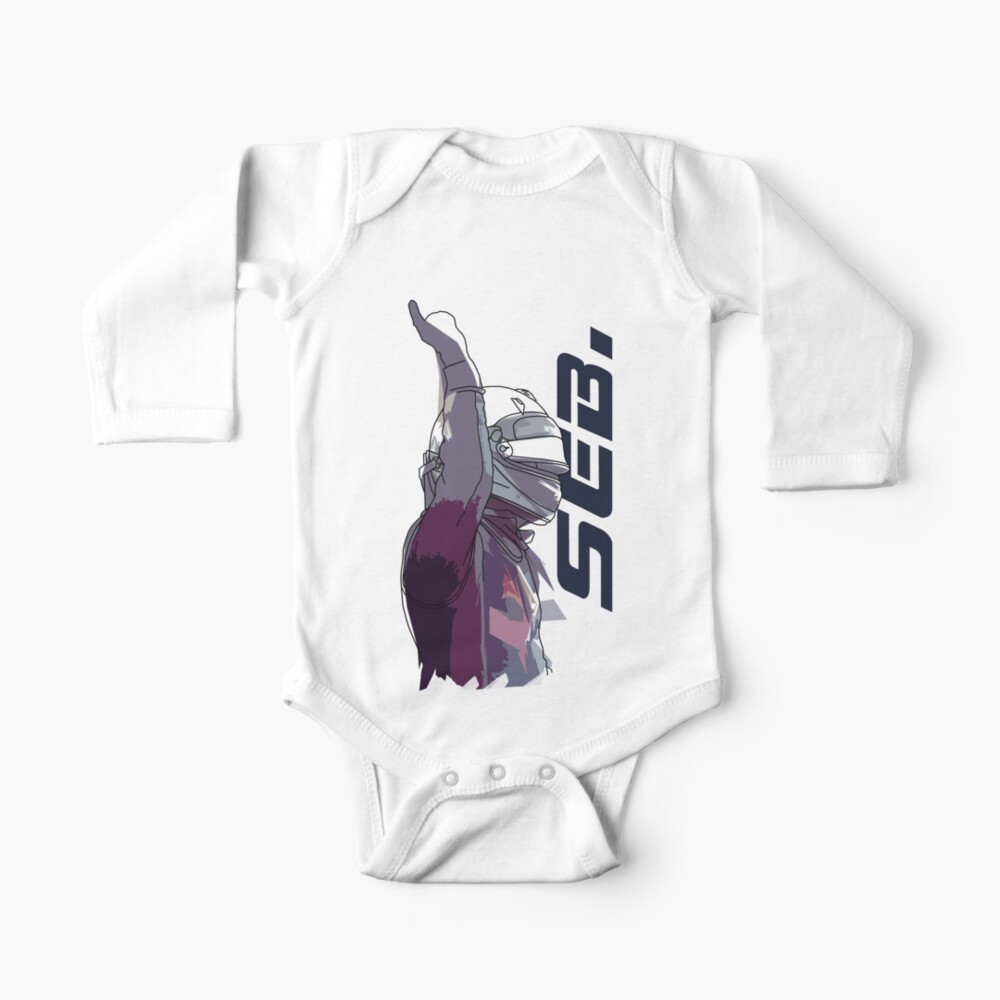 Sebastian Vettel Baby One Piece By Retrolink Redbubble