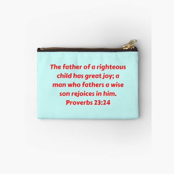 Aperçu de l'œuvre Bible Verse Proverbs 23:24 créée et vendue par Prayingwarrior.