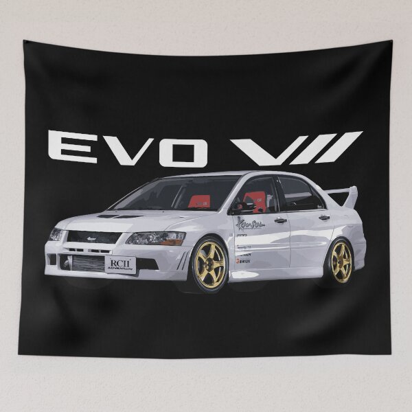 Item preview, EVO 7 ADVAN RGII KANSAI HKS SERVICE TUNED designed and sold by cowtownCOWBOY.