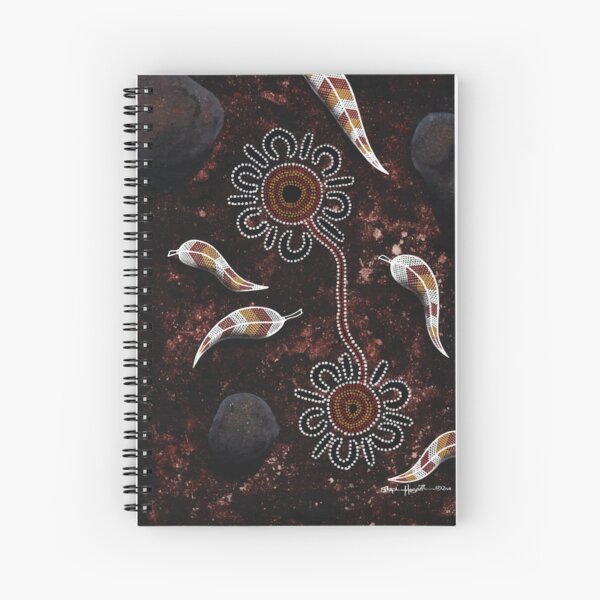 Item preview, Authentic Aboriginal Art - Fallen Leaves  designed and sold by HogarthArts.