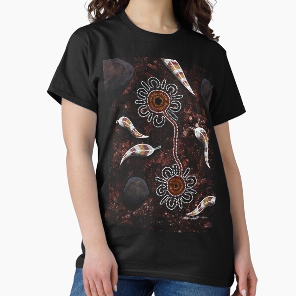 Item preview, Authentic Aboriginal Art - Fallen Leaves  designed and sold by HogarthArts.