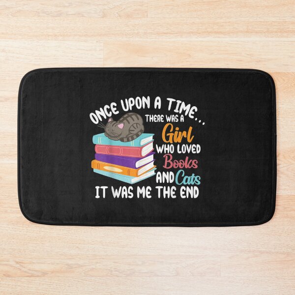 Item preview, Books And Cat Once Upon A Time Reading Lover designed and sold by sara4ly.